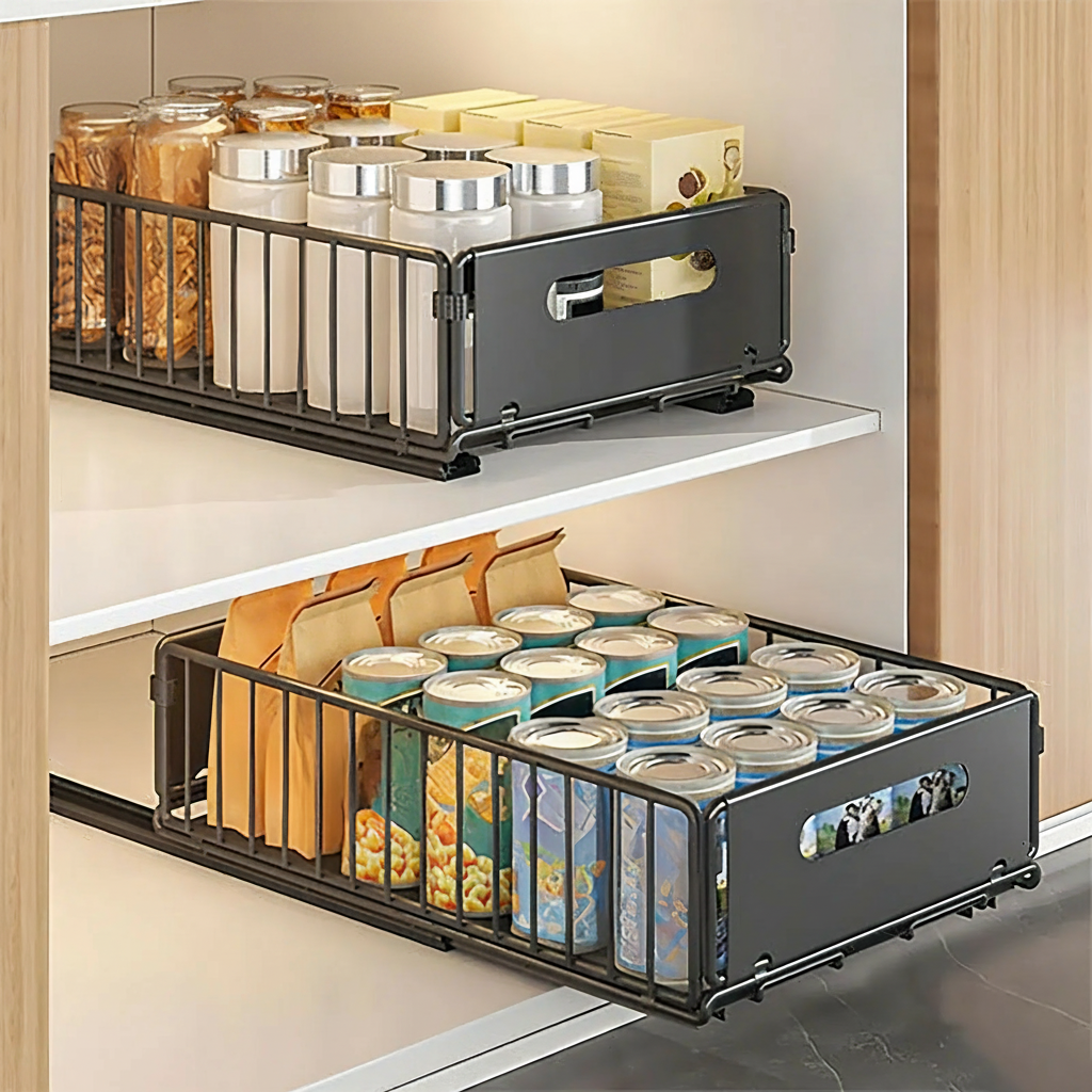 Cajones organizadores para cocina.