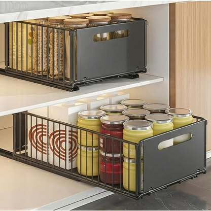 Cajones organizadores para cocina.