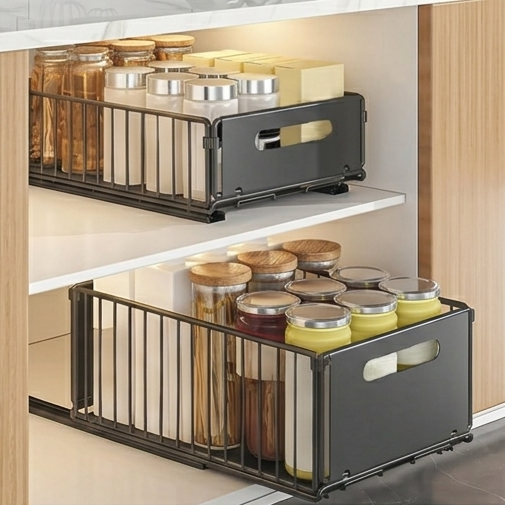 Cajones organizadores para cocina.