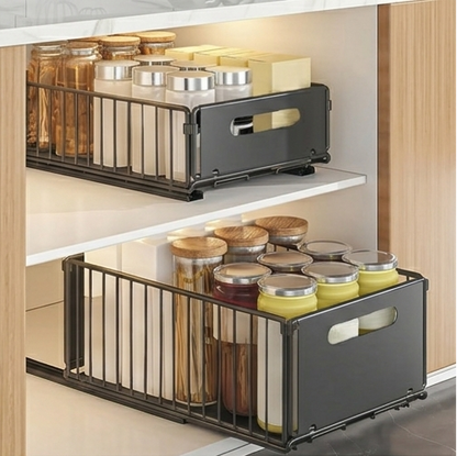 Cajones organizadores para cocina.